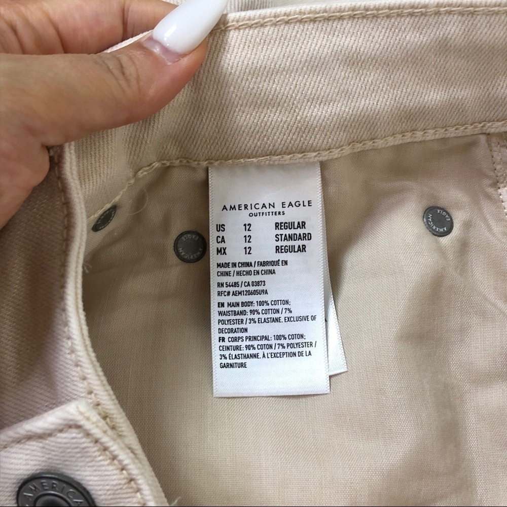 NWT American Eagle Camel colored Jeans - Picture 6 of 8
